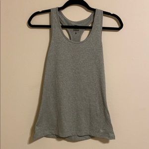 Grey Nike DriFit Racerback Athletic Tank S EUC